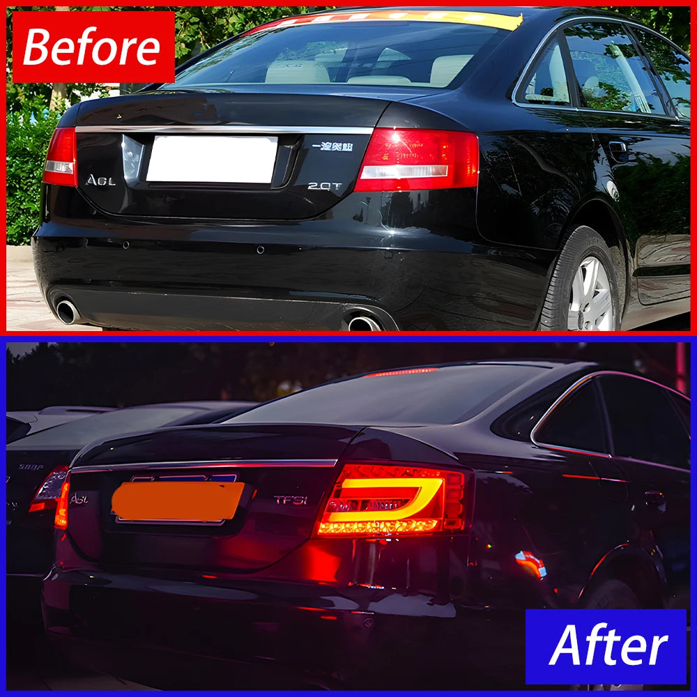 Audi A6 C6 2005-2008 Taillights Upgrade LED