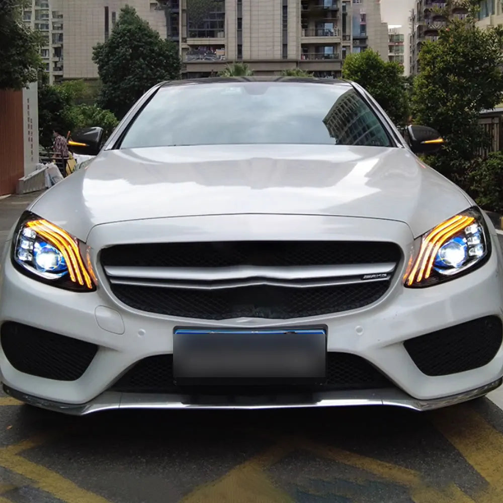 Mercedes Benz C Class 2015-2021 W205 LED Headlight Upgrade