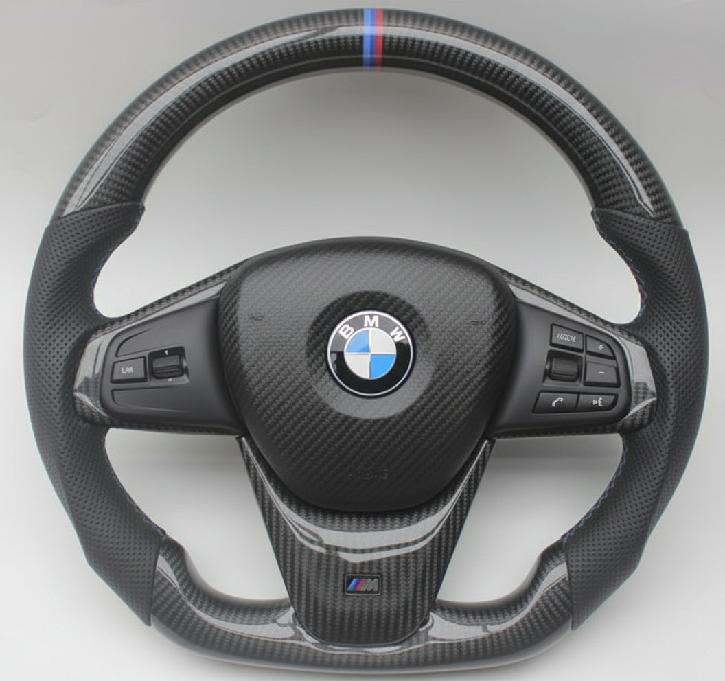 BMW X1 & X2 Series Custom Carbon Fibre Steering Wheel