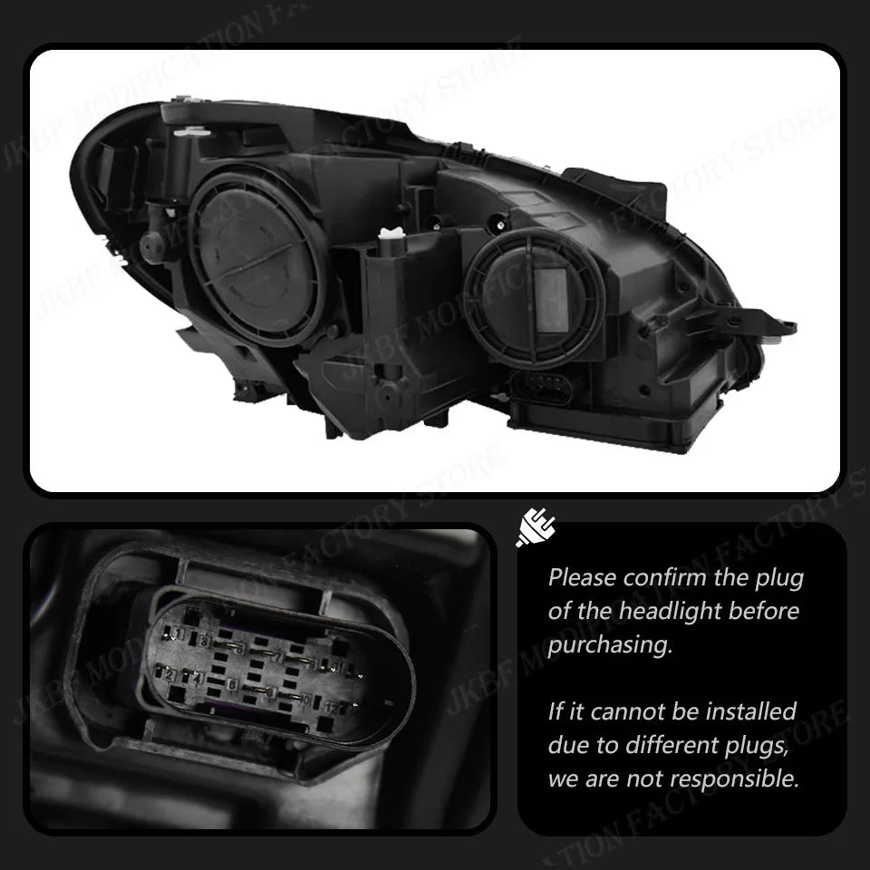 Mercedes Benz E-Class 2010-2015 W212 LED Headlight Upgrade