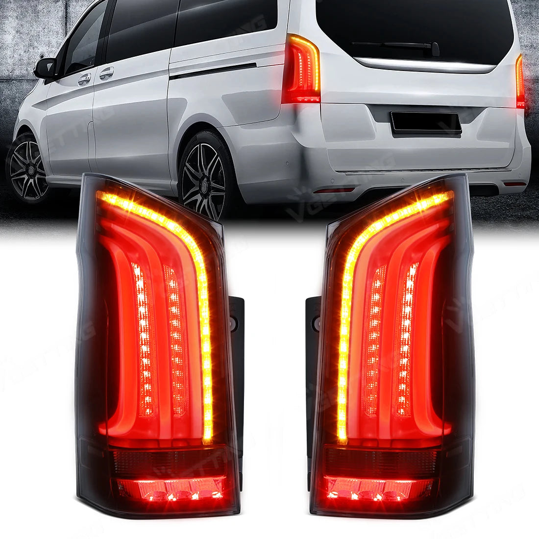 Mercedes Benz V-Class Vito 2016-2023 LED Rear Light Upgrade