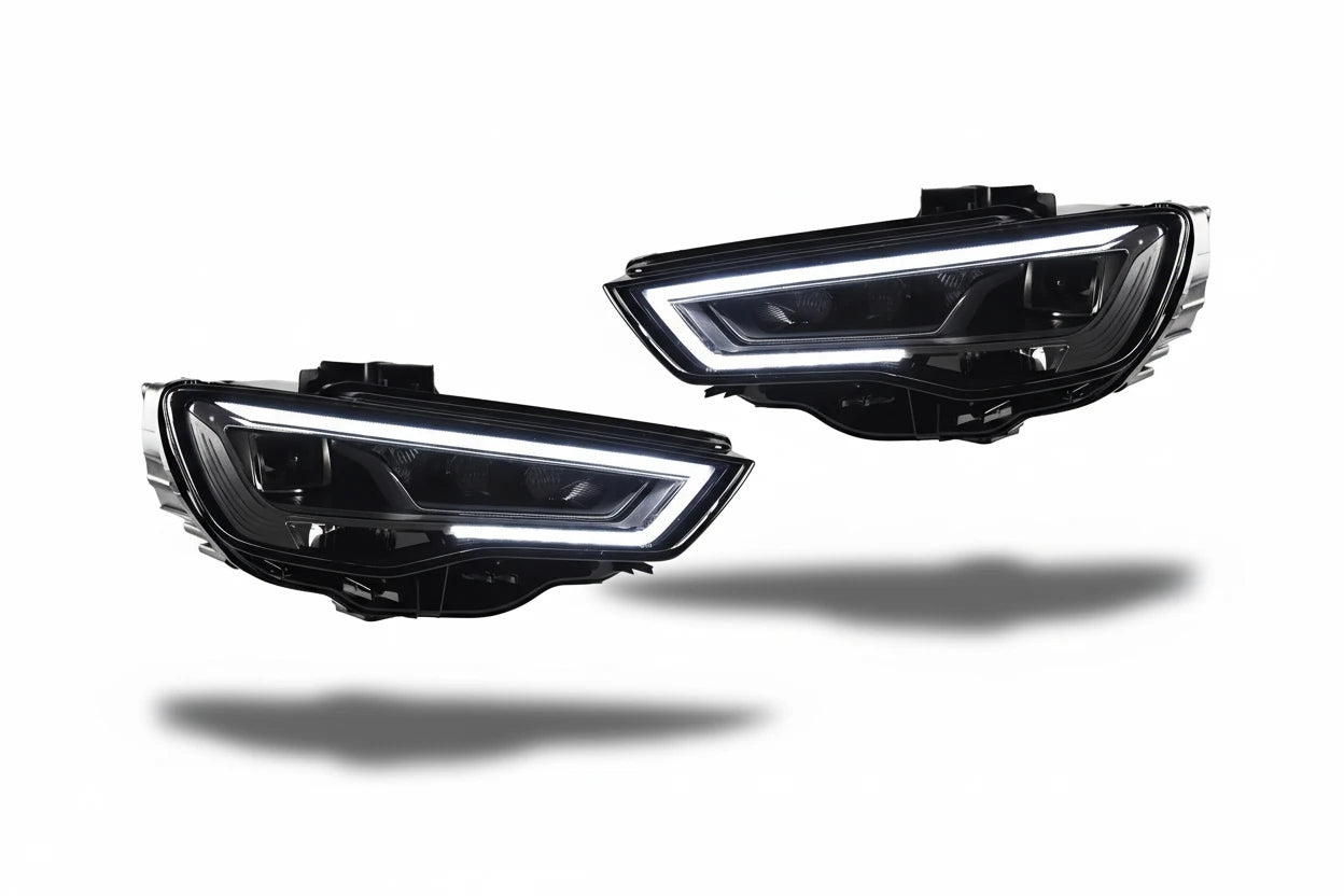 Audi A3 2013 - 2016 LED Headlight Upgrade - Fast Life Customs