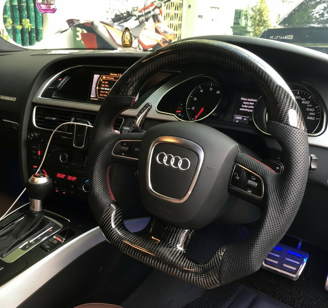 Audi 8P Custom Carbon Steering Wheel