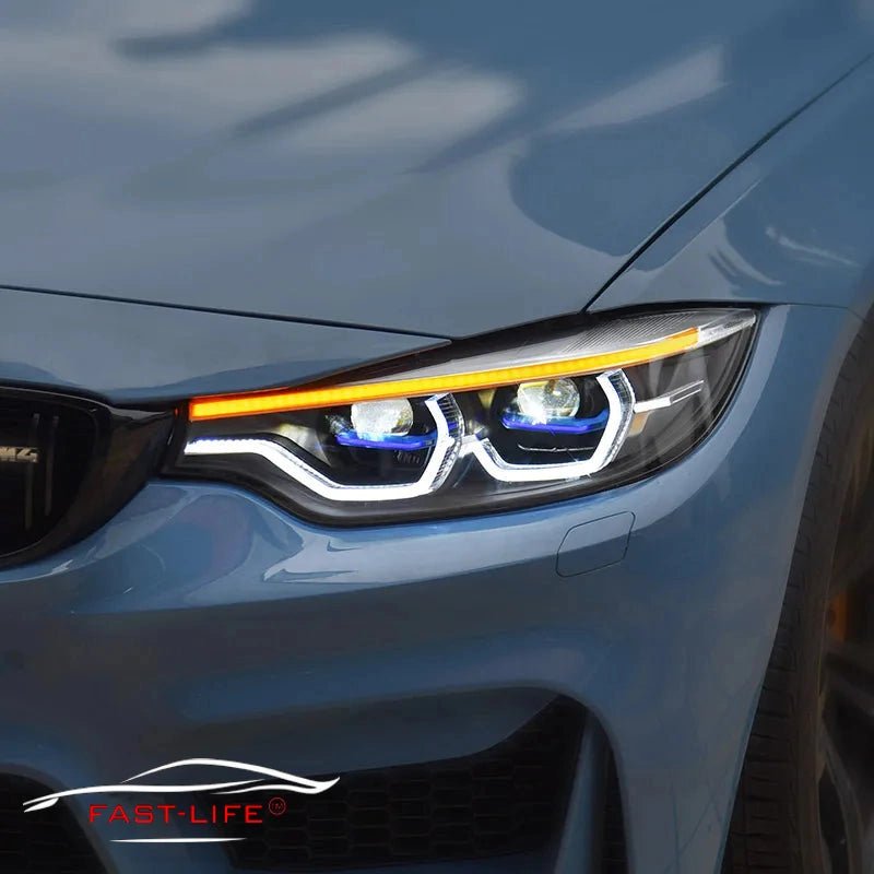 BMW 4 Series 2013 - 2019 Halo LED Headlight Upgrade - Fast Life Customs