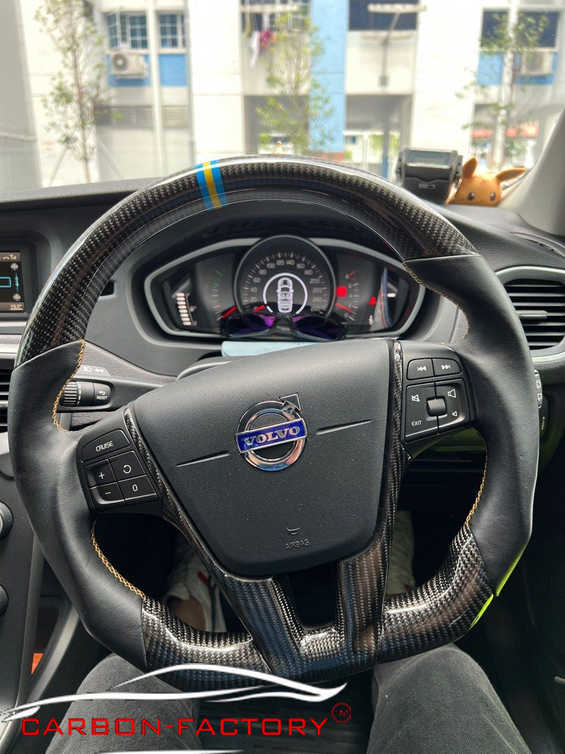 Volvo V40 Custom Carbon Steering Wheel