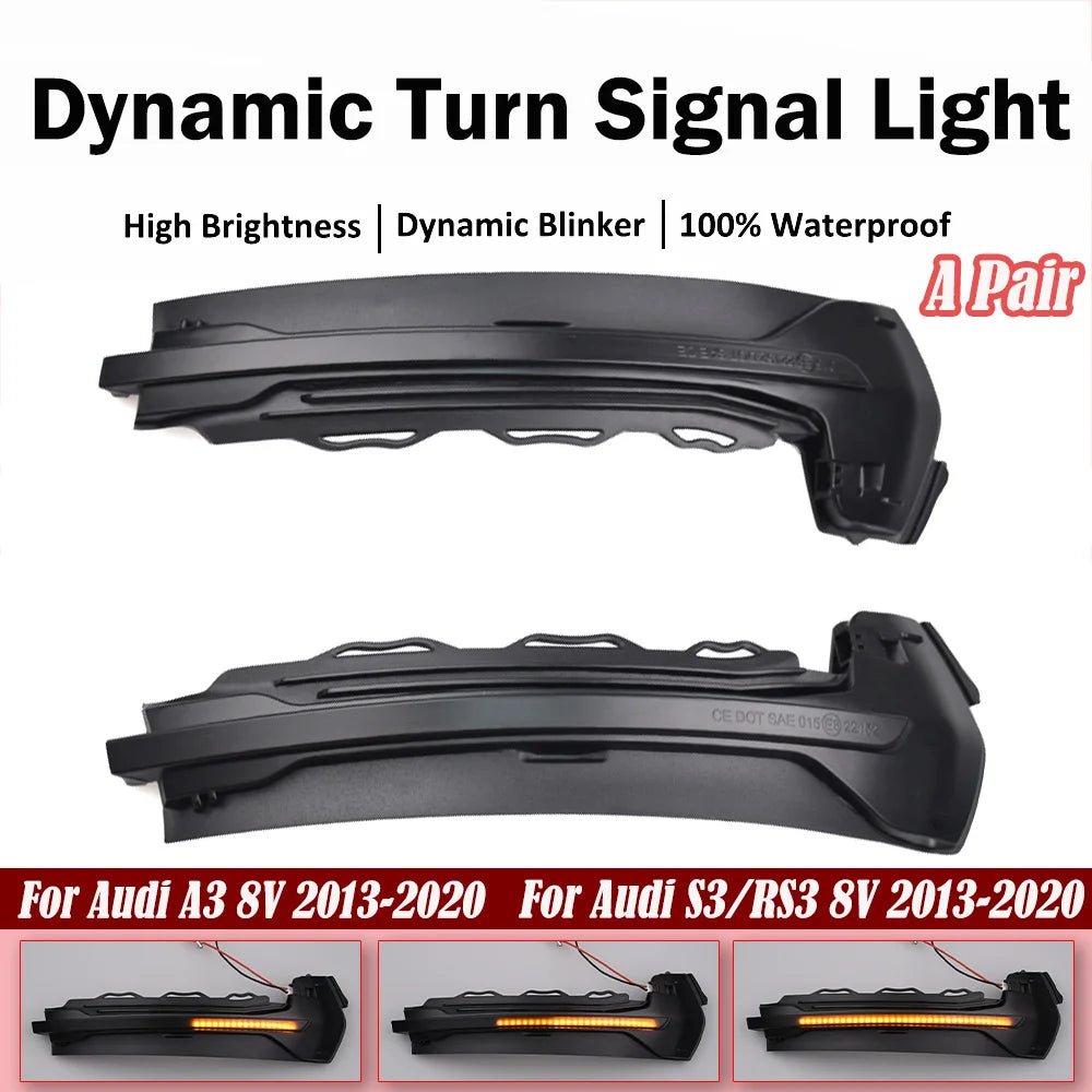 LED Dynamic Mirror Indicator For Audi A3 8V 2013 - 2020 - Fast Life Customs