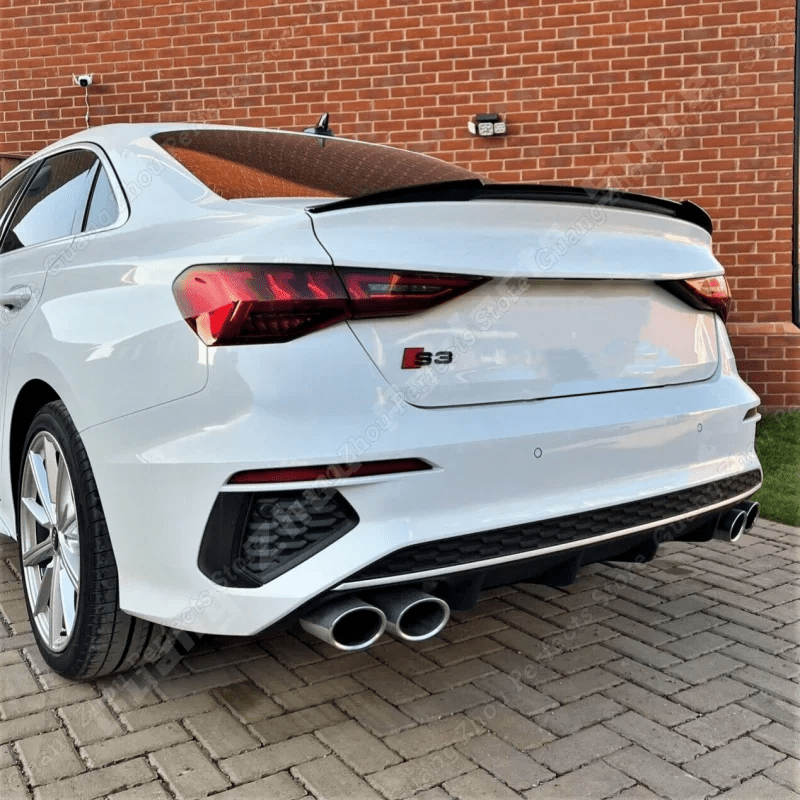 Lip Spoiler for Audi A3/S3/RS3 8V Sedan 2018 - 2023 - Fast Life Customs