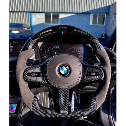 BMW G-Series Custom Carbon Fibre Steering Wheel