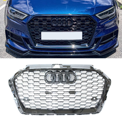 Audi A3 2013-2016 RS3 Style Honeycomb Grill