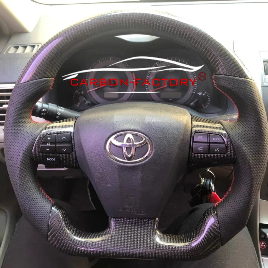 Toyota Corolla Custom Carbon Fibre Steering Wheel