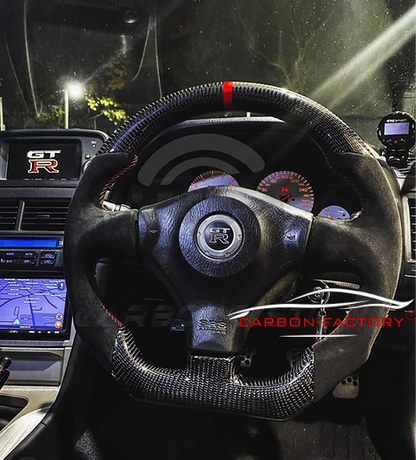 Nissan GT-R 34 Custom Carbon Steering Wheel