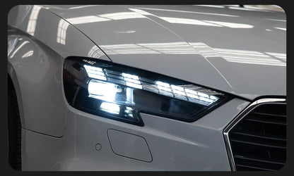 Audi A3 8V 2017-2021 S3 RS3 Headlights 