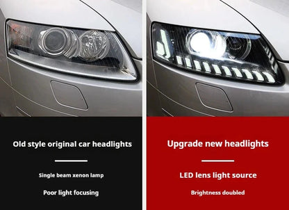 Audi A6 Headlights 2005-2011 A6L LED