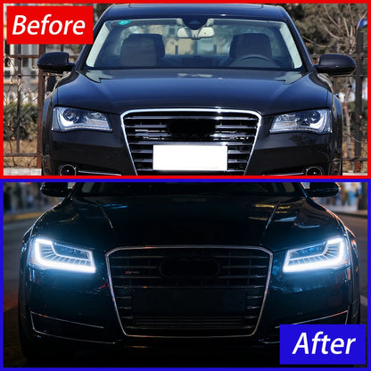  Audi A8 A8L 2010-2017 Headlight Upgrade 
