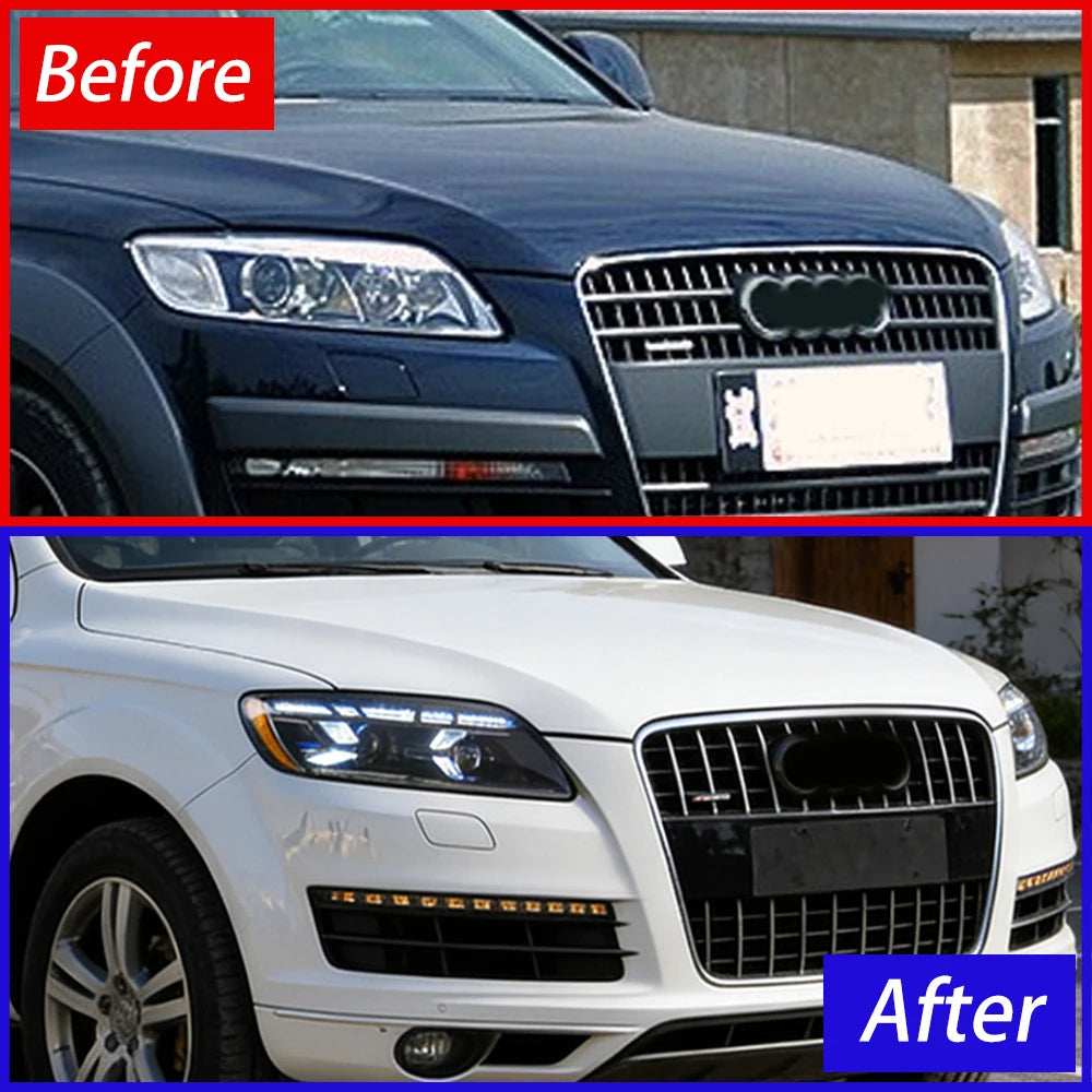 Audi Q7 2006-2015 Upgrade Q8 Style LED Headlight 