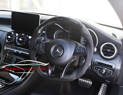 Mercedes-Benz C63, E63 2016-2018 AMG Custom Carbon Fibre Steering Wheel