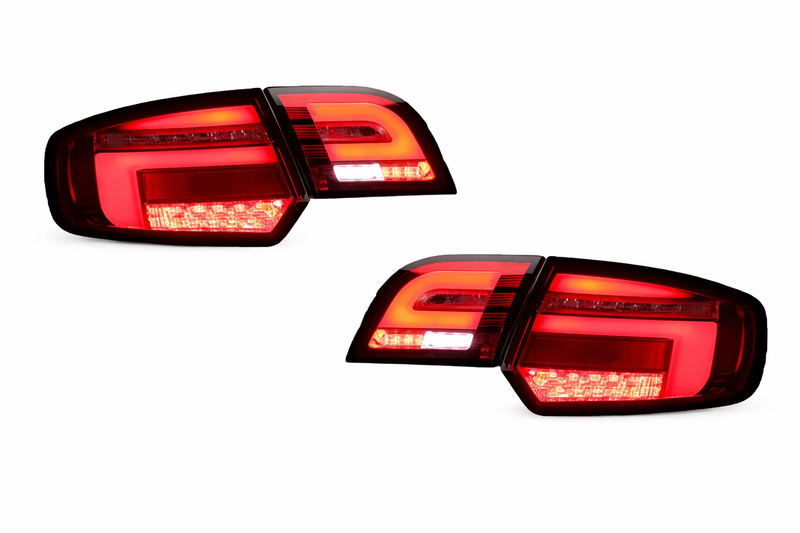 Audi A3 8P LED Tail Lights 2004–2012 Rear Light Upgrade OEM+