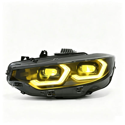 BMW 4-Series 2013-2020 LED Headlights with Dual Colour DRLs