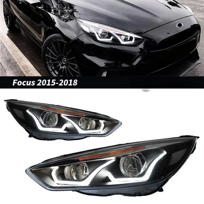 Ford Focus 2015-2018 LED Headlight Upgrade Fitment