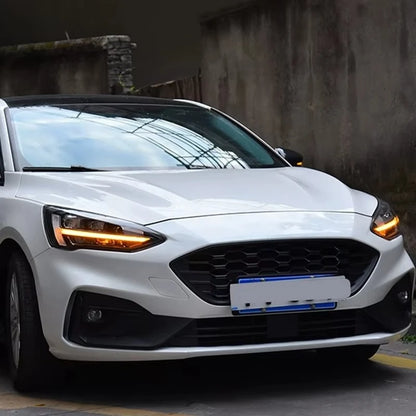 Ford Focus 2018-2021 LED Headlight Upgrade Installed