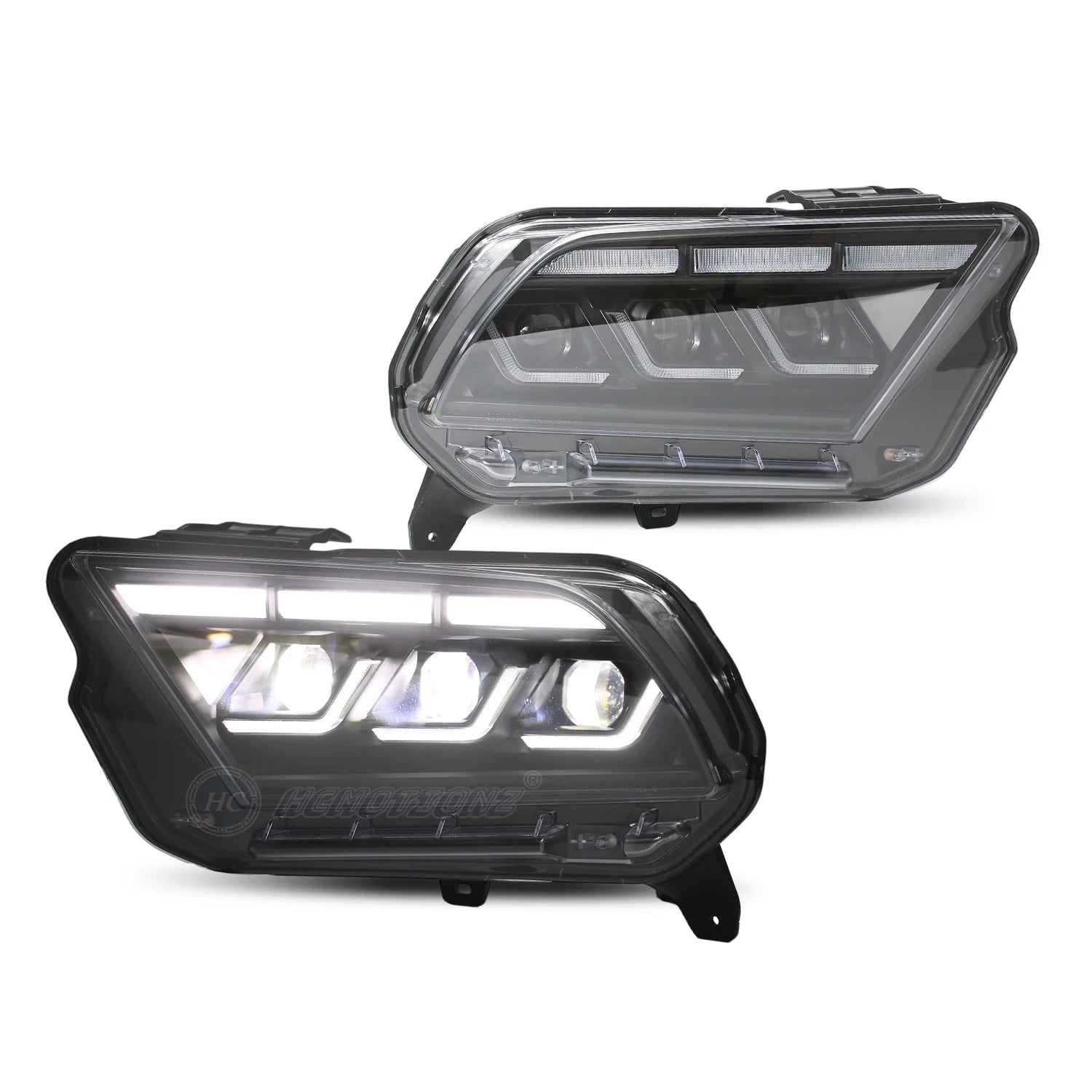 Headlight upgrade for Ford Mustang 2010-2014 LED