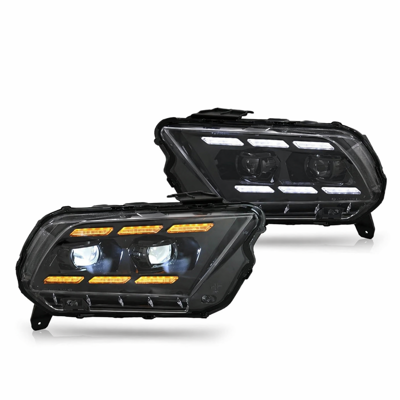 Ford Mustang 2013-2014 LED Headlight Upgrade
