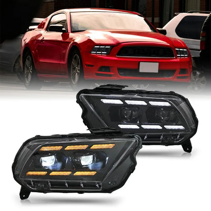 Ford Mustang Projector Headlights upgrade For 2013 2014