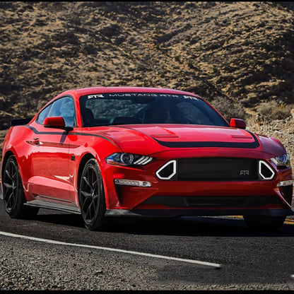 Ford Mustang 2015-2018 LED Headlight Upgrade Installed