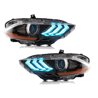 Ford Mustang 2015-2018 LED Headlight Upgrade RGB