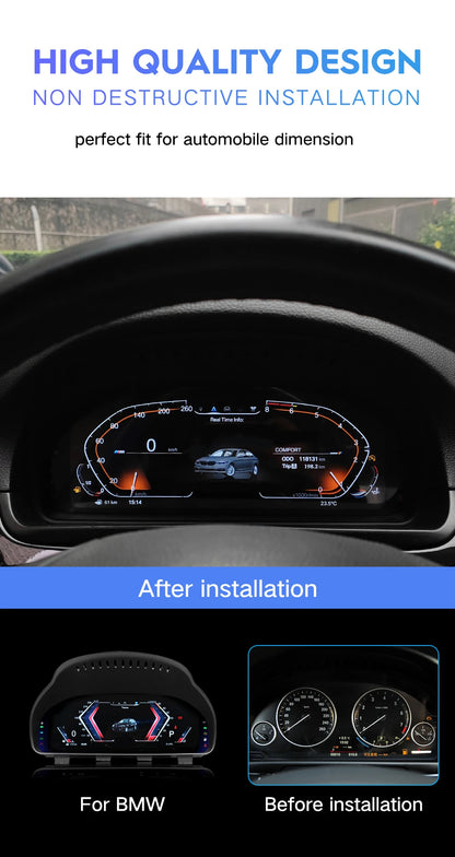 BMW X3  2011-2017 F25 12.3" LCD Digital Instrument Cluster
