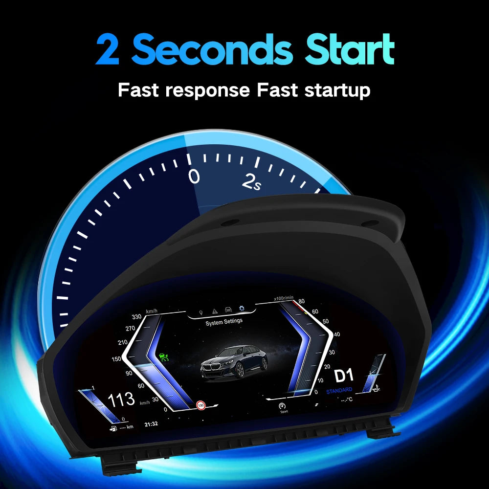 BMW 4 Series 2013-2020 M4/F32/F33/F36 Digital Cluster 12.3" LCD