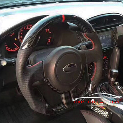 Subaru BRZ 2013-2016 Custom Carbon Fibre Steering Wheel