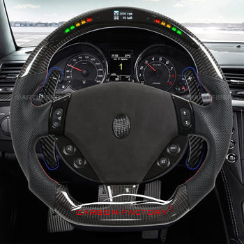 Maserati Granturismo Grancabrio 2007-2015 Custom Carbon Steering Wheel