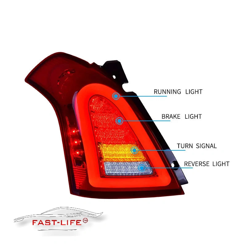 Suzuki Swift 2004-2016 LED Rear Light Upgrade