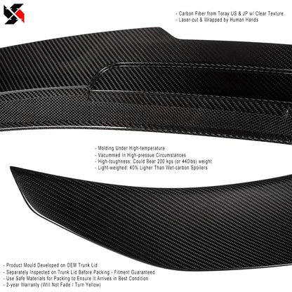 BMW 2-Series F44  Dry Carbon Rear Spoiler