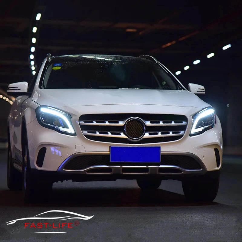 Mercedes Benz GLA 2015-2019 AMG Style LED Headlight Upgrade