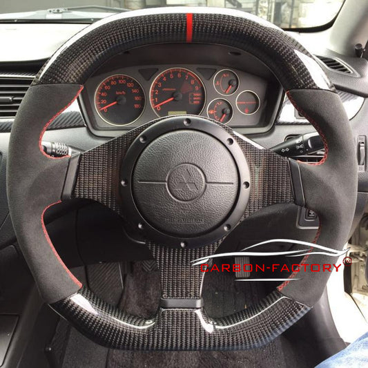 Mitsubishi EVO 9 Custom Carbon Steering Wheel