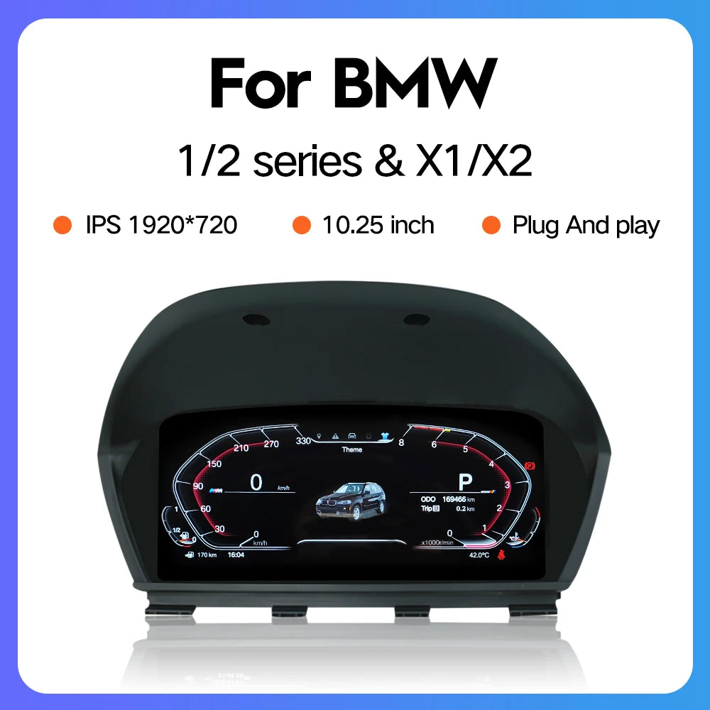  BMW 2 Series 2013-2016 10.25'' LCD Digital Dashboard   1