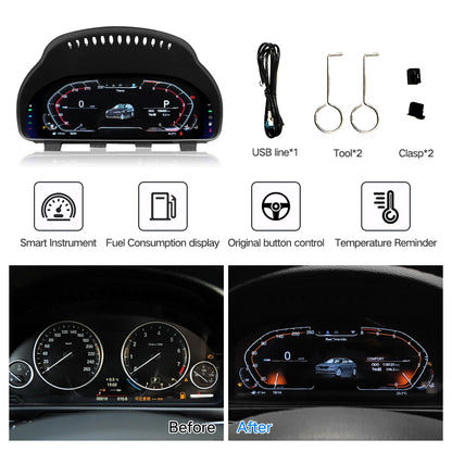BMW X3  2011-2017 F25 12.3" LCD Digital Instrument Cluster