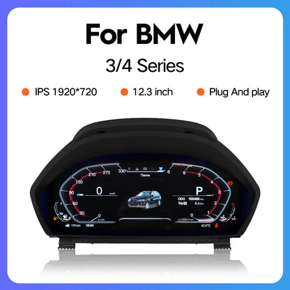 BMW 3 Series 2013-2020 F30/F31 Digital Cluster 12.3" LCD