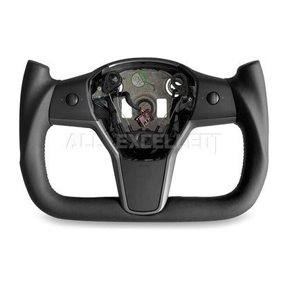 Tesla Model 3/Model Y 2017-2021 Custom Carbon Fibre Yoke Steering Wheel