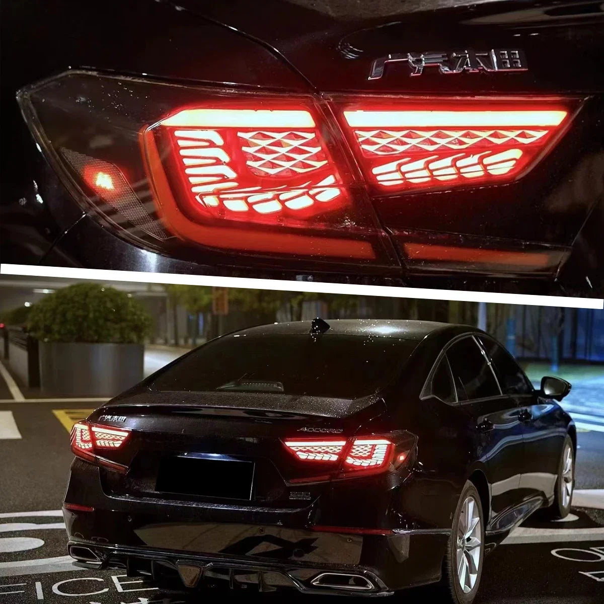  Honda Accord 10th Taillights 2018-2022 Upgrade