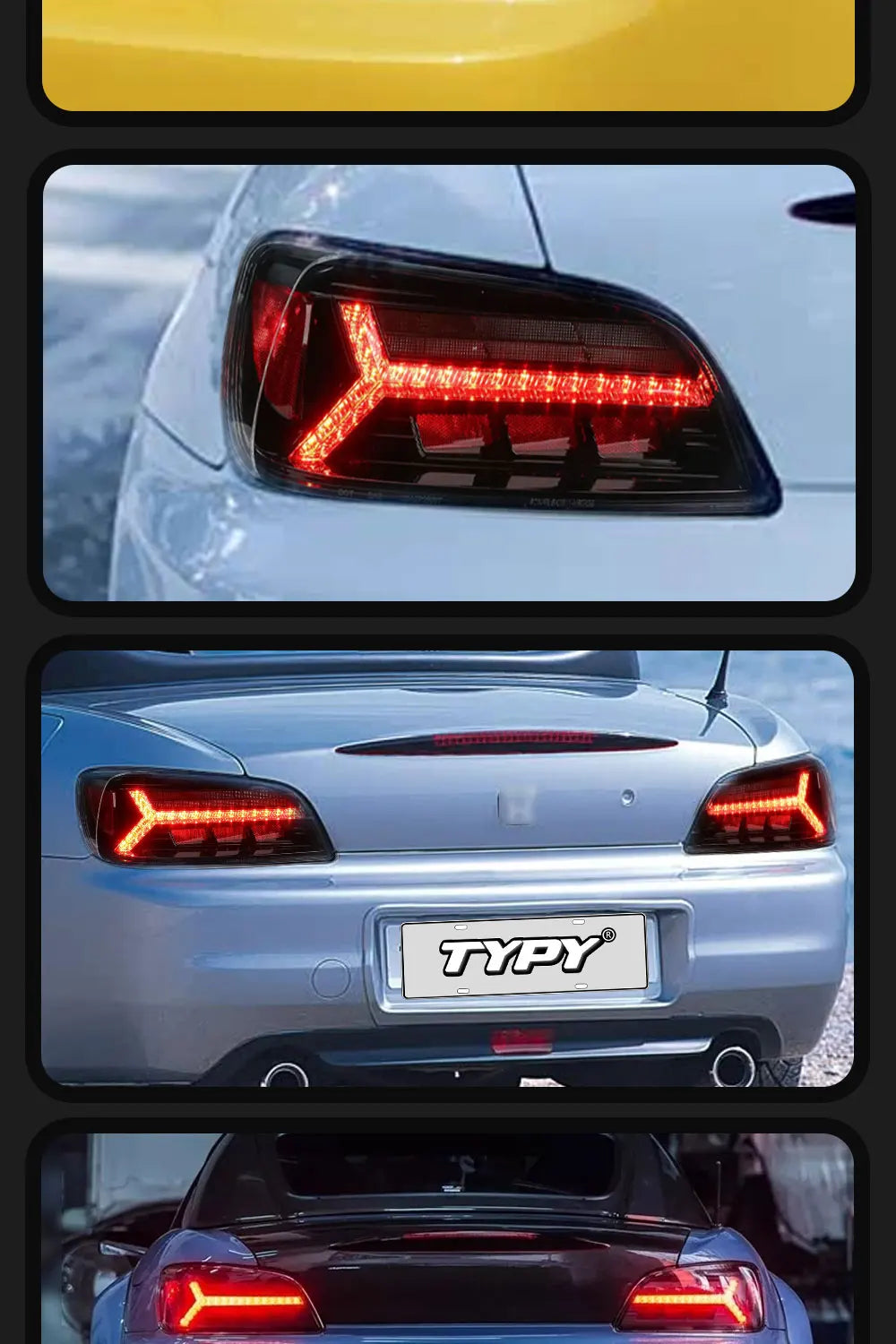 Honda S2000 1999-2009 LED Tail Lights