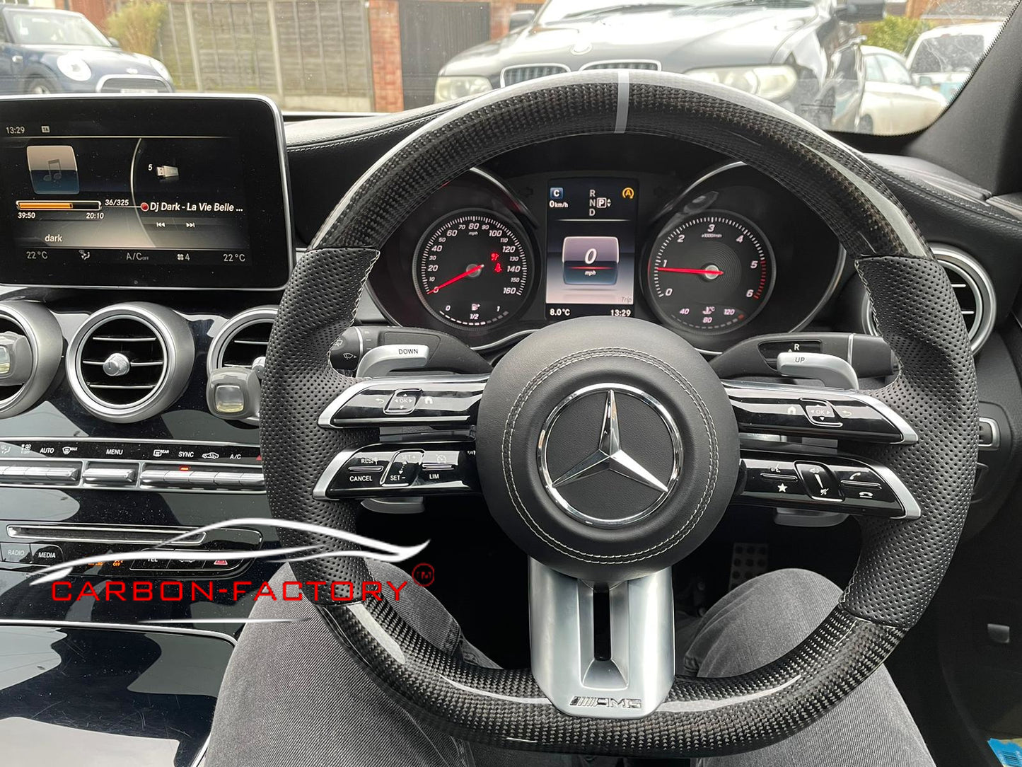 Mercedes-Benz Super Sport Custom Carbon Fibre Steering Wheel