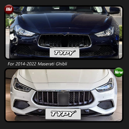 Before and After Fast Life Customs LED headlight ugrade