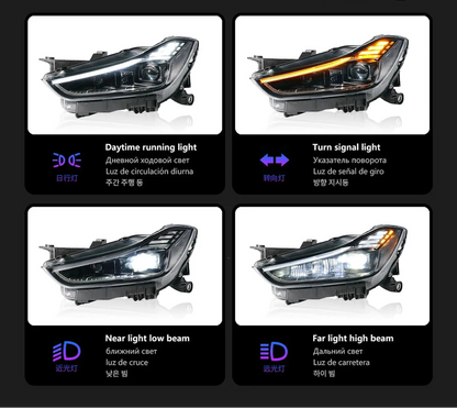 Maserati Ghibli 2014-2019 LED Headlight Upgrade function details