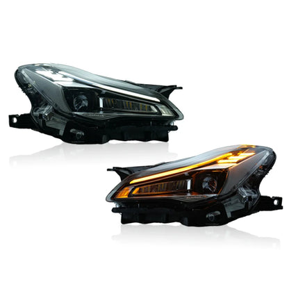 Maserati Quattroporte 2013-2017 LED Headlight Upgrade on white background