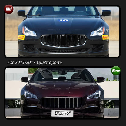 Before and after Fast Life Custom's LED light upgrade