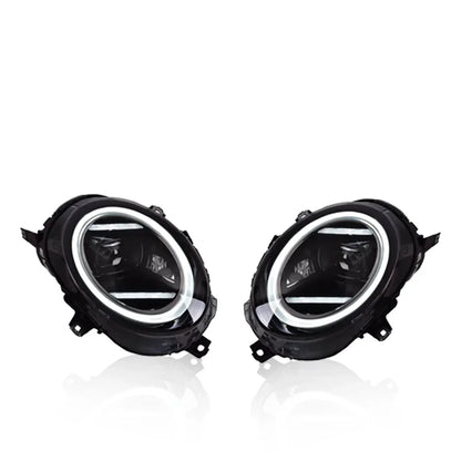 Fast Life's Mini Cooper 2014-2021 LED Headlight Upgrade on white background