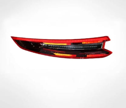 Car LED brake light on a white background